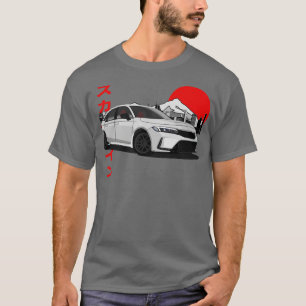 Camiseta Honda Civic Fl5 Retro Style