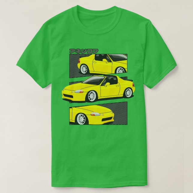 Camiseta Honda CRX del sol (Diseño del anverso)