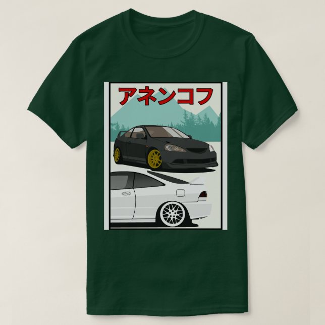 Camiseta Honda Integra Tipo R 1 (Diseño del anverso)