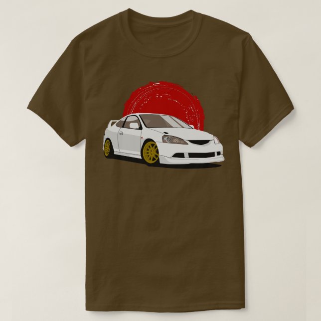 Camiseta Honda Integra tipo r dc5 (Diseño del anverso)
