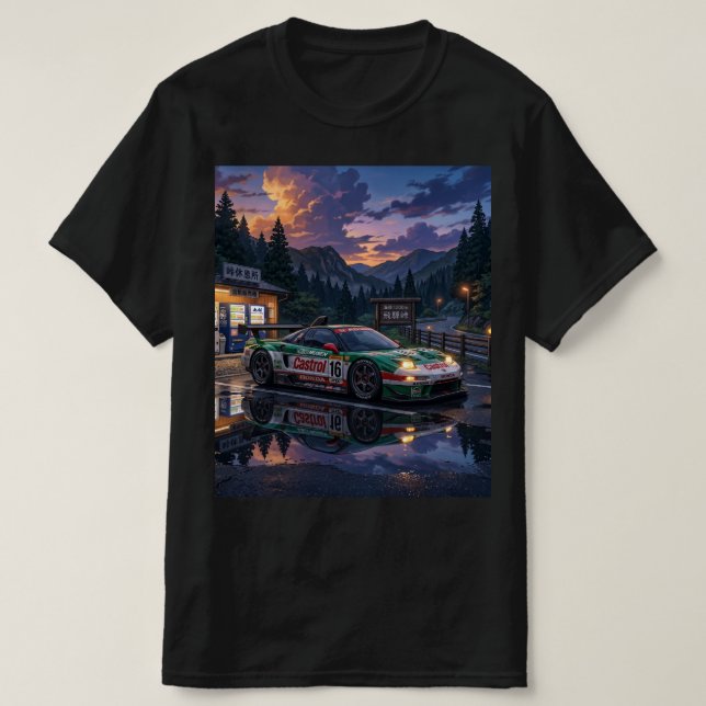 Camiseta Honda NSX GT (Diseño del anverso)