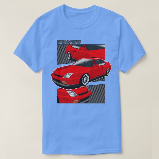 Camiseta Honda Prelude mk5 (Diseño del anverso)