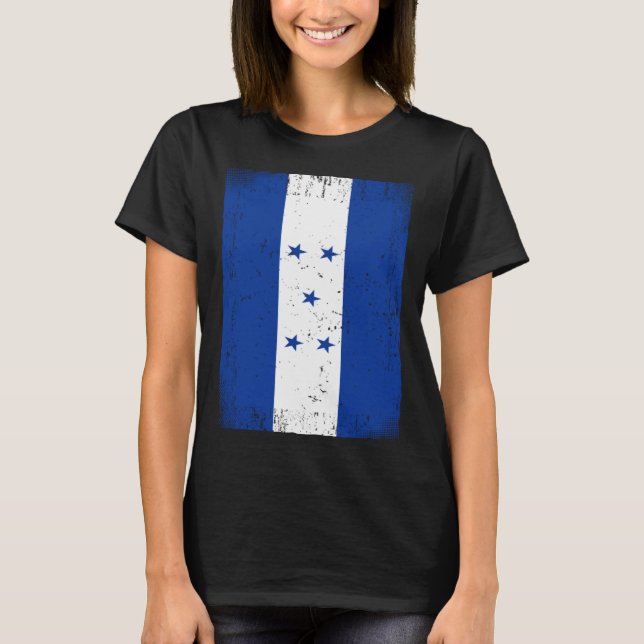 Camiseta Honduran Flag Honduras (Anverso)