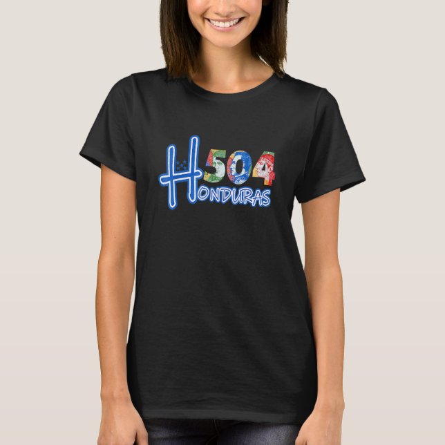 Camiseta Honduras 504 (Anverso)