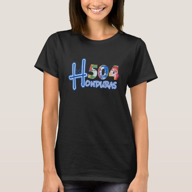 Camiseta Honduras 504 (Anverso)