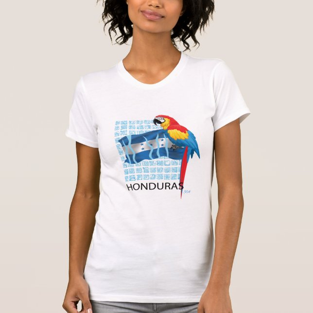 Camiseta Honduras 504 Guacamaya 07 (Anverso)