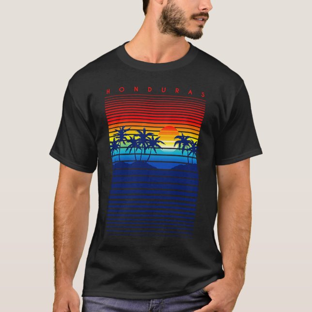 Camiseta Honduras beach (Anverso)