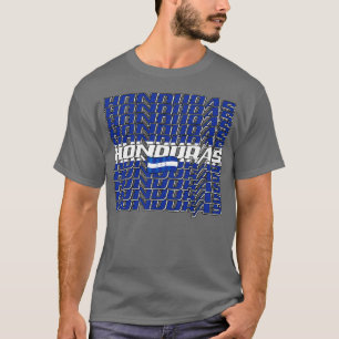 Camiseta Honduras Cascada texto 3