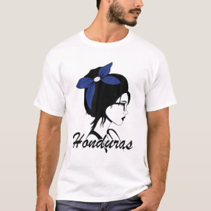 Camiseta Honduras Chica Hondureña Mujer Hondureña
