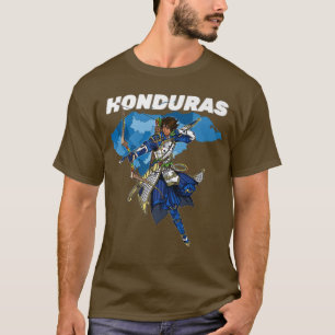 Camiseta Honduras katracho Anime Samurai (2)