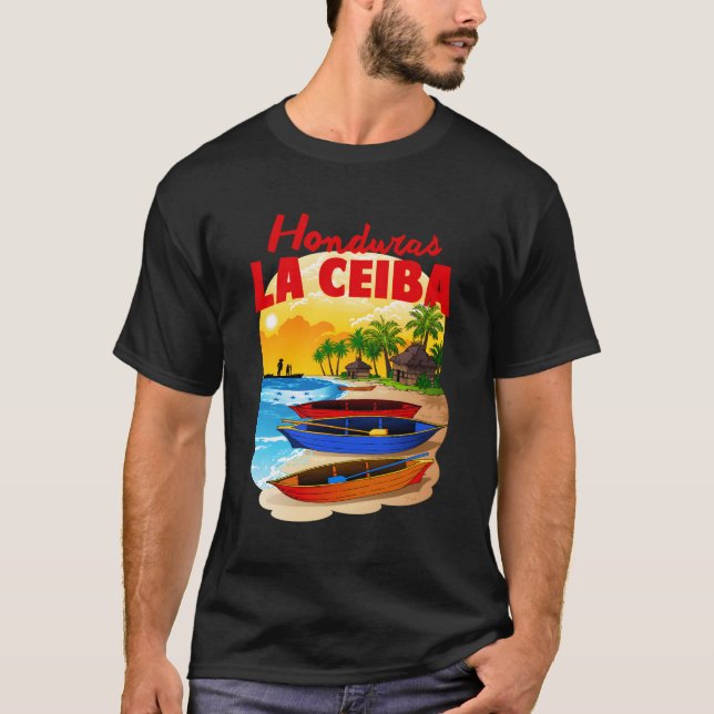 Camiseta Honduras La Ceiba (Anverso)
