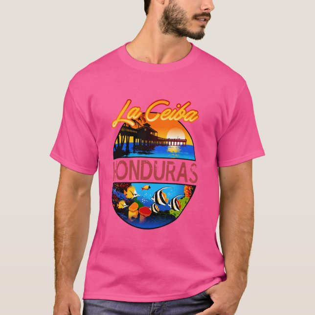 Camiseta Honduras La Ceiba (Anverso)