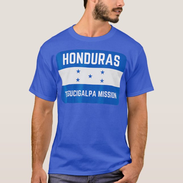 Camiseta Honduras Tegucigalpa LDS Mormon Mission (Anverso)