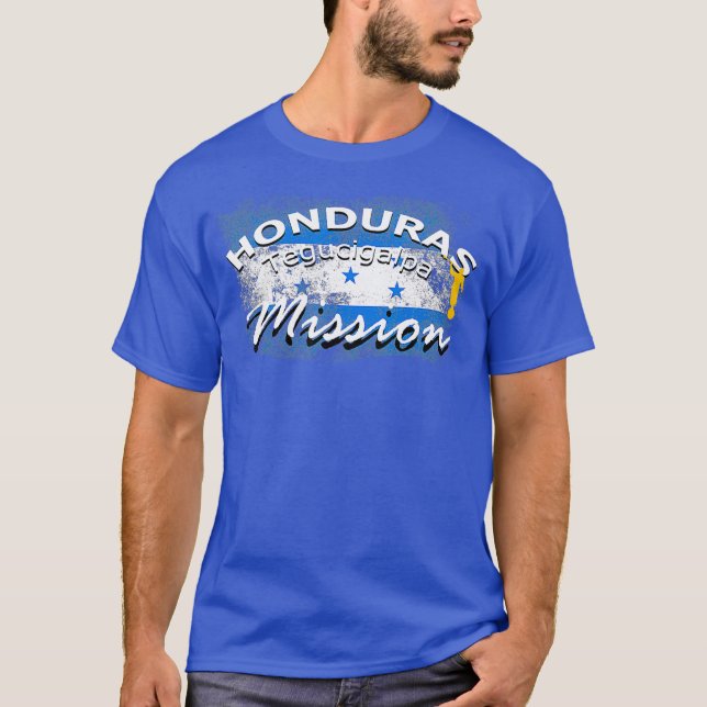 Camiseta Honduras Tegucigalpa Mormon LDS Mission Gift (Anverso)