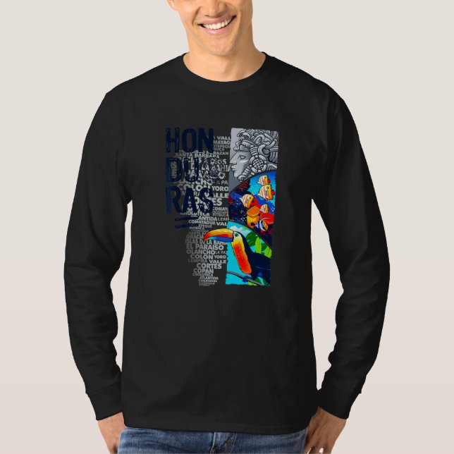 Camiseta Honduras turístico   (Anverso)