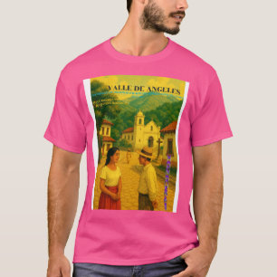 Camiseta  Honduras Valle de Angeles Retro poster