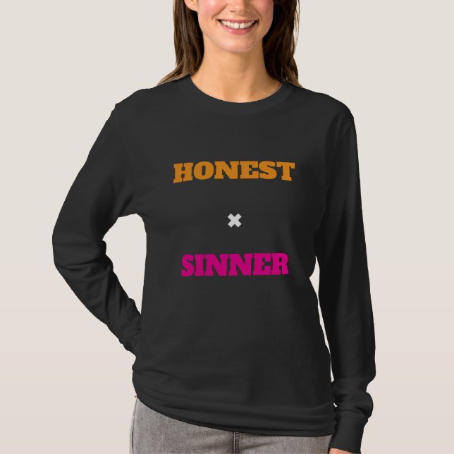 Camiseta Honest & Sinner T-Shirt (Anverso)