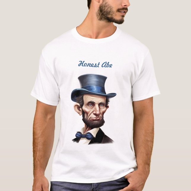 Camiseta Honesto Abe  (Anverso)