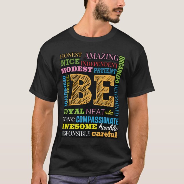 Camiseta Honesto asombroso Crecimiento Maestra Positivo (Anverso)
