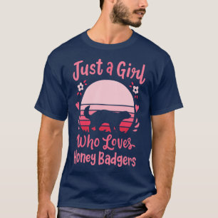 Camiseta Honey Badger Honey Badger Lover 1