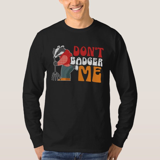 Camiseta Honey Badger  Wildlife Animal Ratel (Anverso)