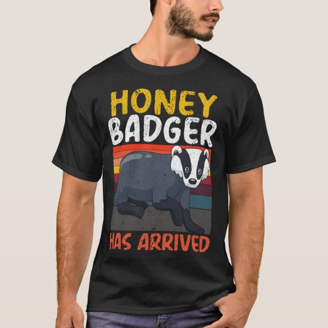 Camiseta Honey Badger  Wildlife Animal Ratel  4 (Anverso)