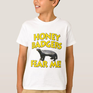 Camiseta Honey Badgers Fear Me!