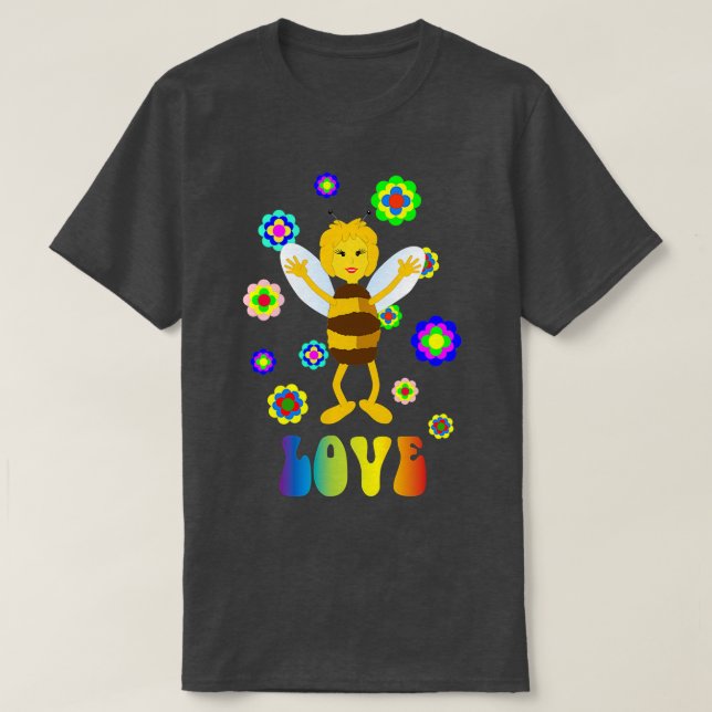 Camiseta Honey Bee (Diseño del anverso)