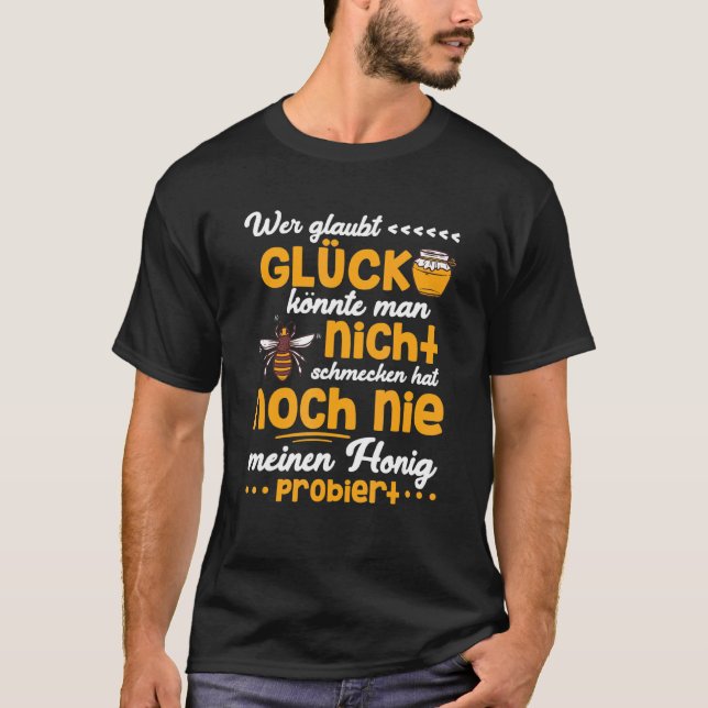 Camiseta Honey Bees Beekeeper Beehive Honeycomb (Anverso)