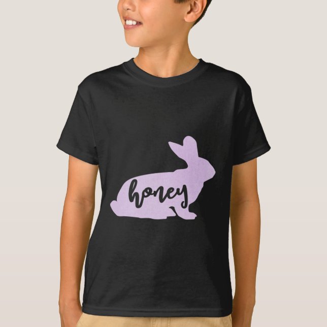 Camiseta Honey Bunny Rabbit Easter Gift Tee (Anverso)
