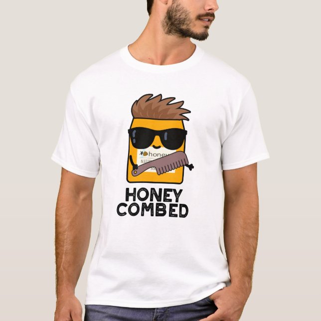 Camiseta Honey Combed Funny Honey Pun (Anverso)