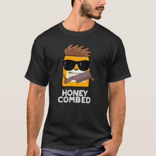Camiseta Honey Combed Funny Honey Pun Dark BG