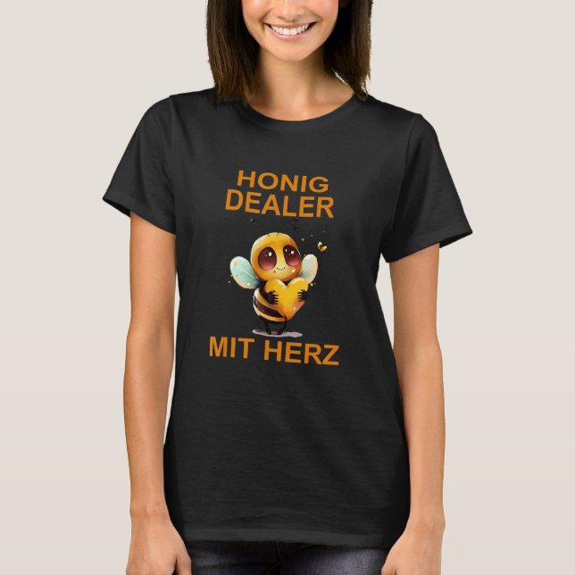 Camiseta Honey dealer beekeeper beekeeping bee grower honey (Anverso)