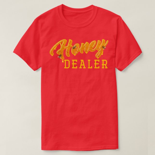 Camiseta Honey Dealer Funny Beekeeper (Diseño del anverso)