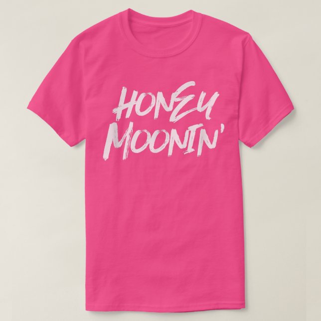 Camiseta Honey MooninParejas coincidiendo con Guay Honeymoo (Diseño del anverso)