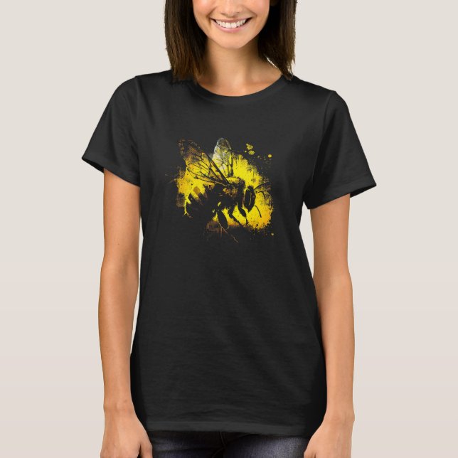 Camiseta Honeybee and bumble bee for American hive beekeepe (Anverso)