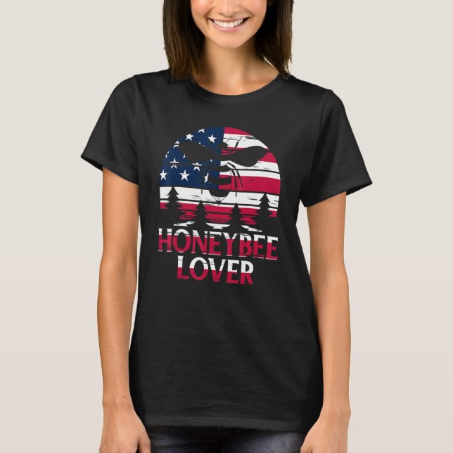 Camiseta Honeybee  Beekeeping Bees  Honeybee Beekeeper (Anverso)