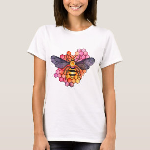 Camiseta Honeycomb Bee