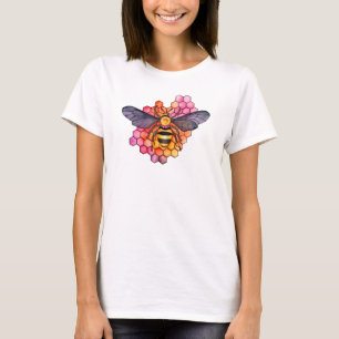 Camiseta Honeycomb Bee