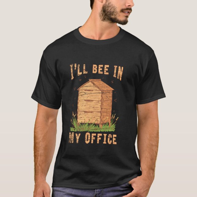 Camiseta Honeycomb Bee Honey Farmer Bee Hive Beekeeper (Anverso)