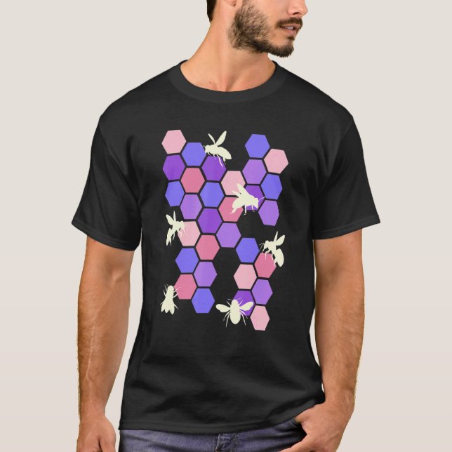 Camiseta Honeycomb Hive Beekeeper 1 (Anverso)