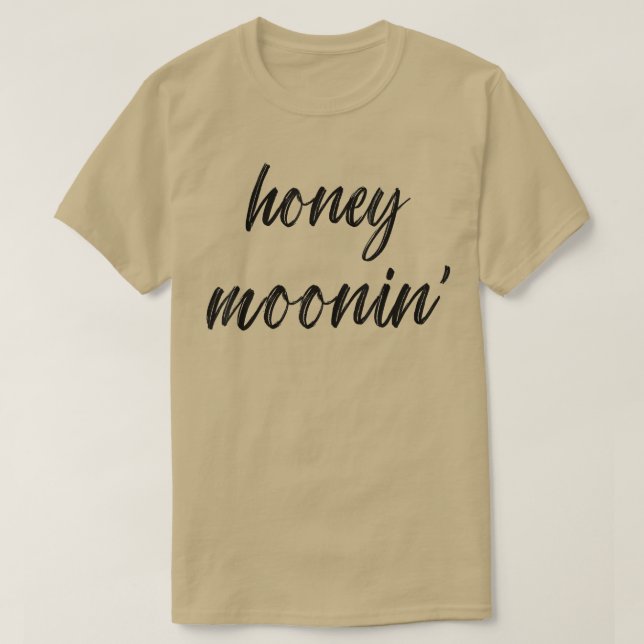 Camiseta Honeymoonin Parejas luna de miel Vacaciones Novia  (Diseño del anverso)