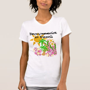 Camiseta Honeymooning en Hawaii
