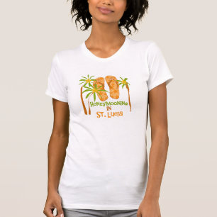 Camiseta Honeymooning en St Lucia