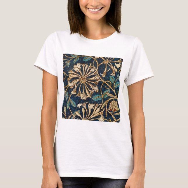 Camiseta Honeysuckle, William Morris (Anverso)