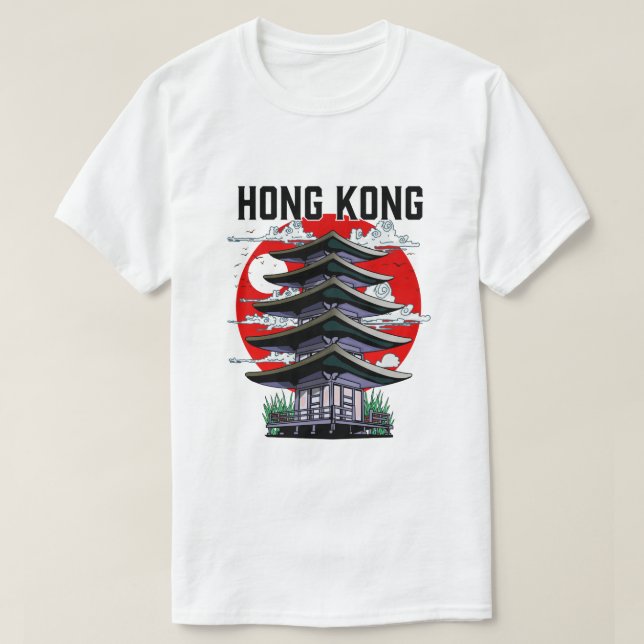 Camiseta Hong Kong (Diseño del anverso)