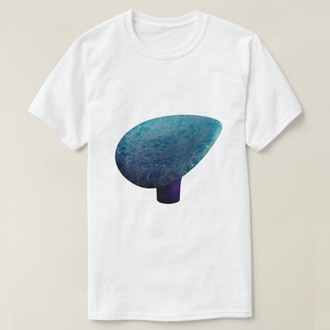 Camiseta Hongo Alien Brillante (Diseño del anverso)