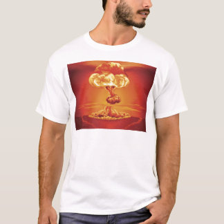 Camiseta Hongo atómico de la explosión nuclear