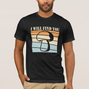 Camiseta Hongo Te Encontraré Silueta de la Puesta de Sol Re