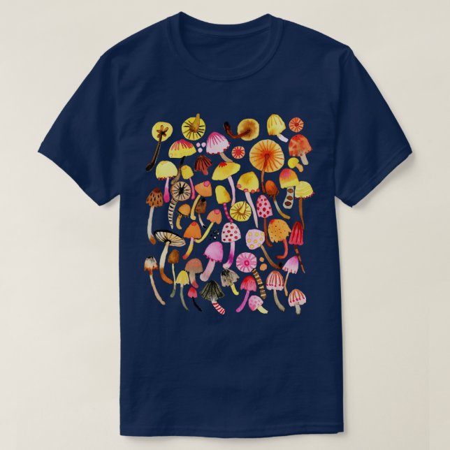 Camiseta Hongos (Diseño del anverso)